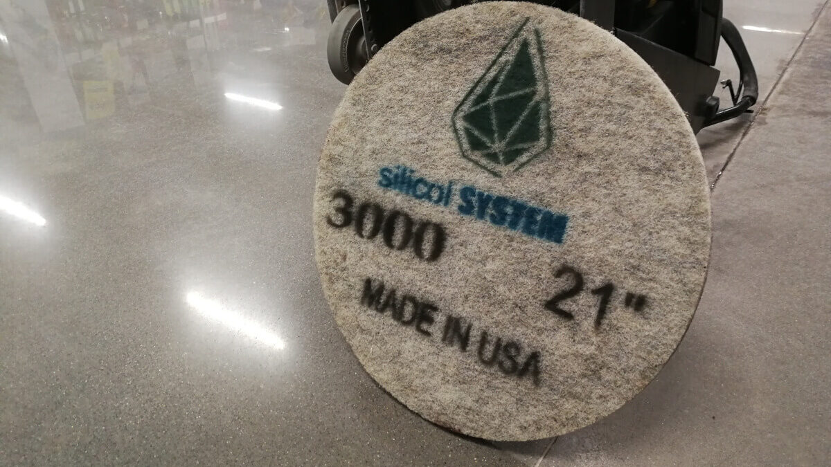 pady diamentowe Silicol System do polerowania betonowych posadzek przemysłowych