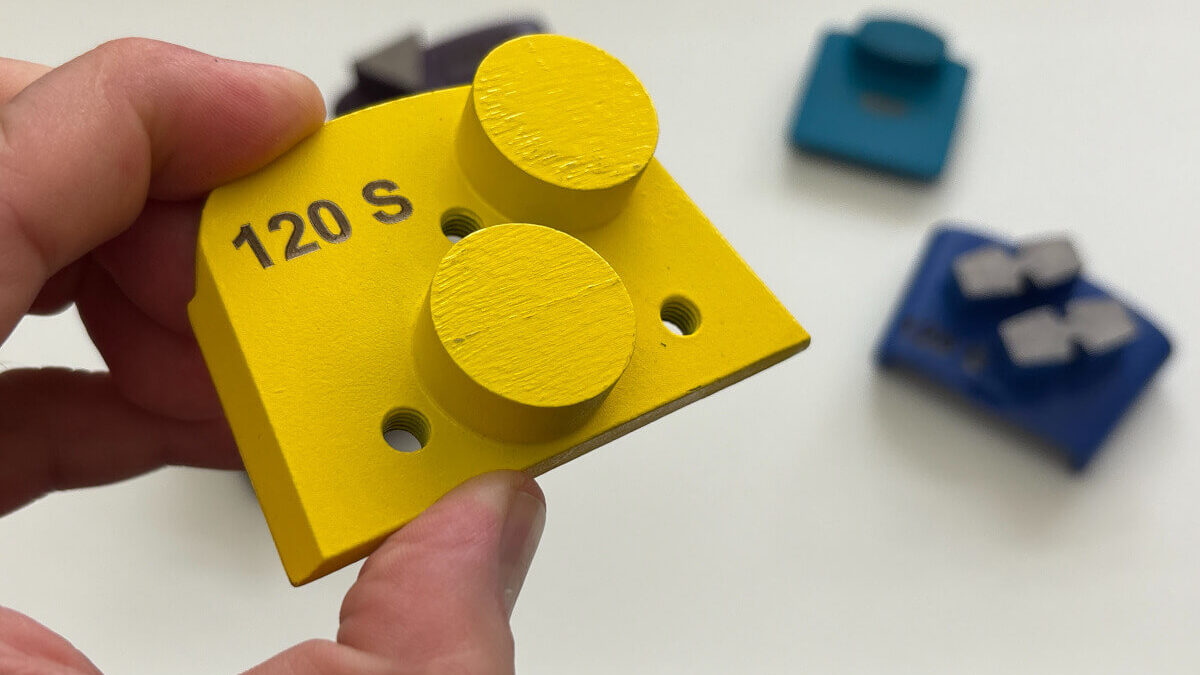 gradacja narzędzi diamentowych do szlifowania betonu i polerowania betonu