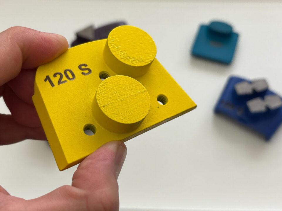 gradacja narzędzi diamentowych do szlifowania betonu i polerowania betonu