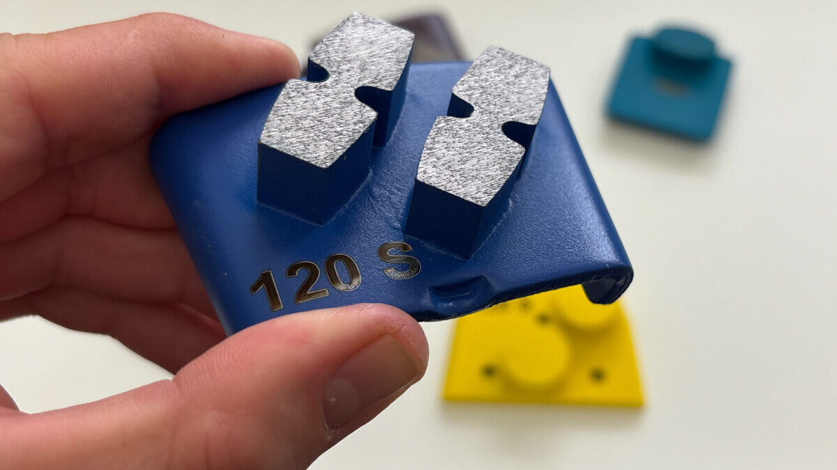 kształt segmentów narzędzi diamentowych do szlifowania betonu, polerowania betonu