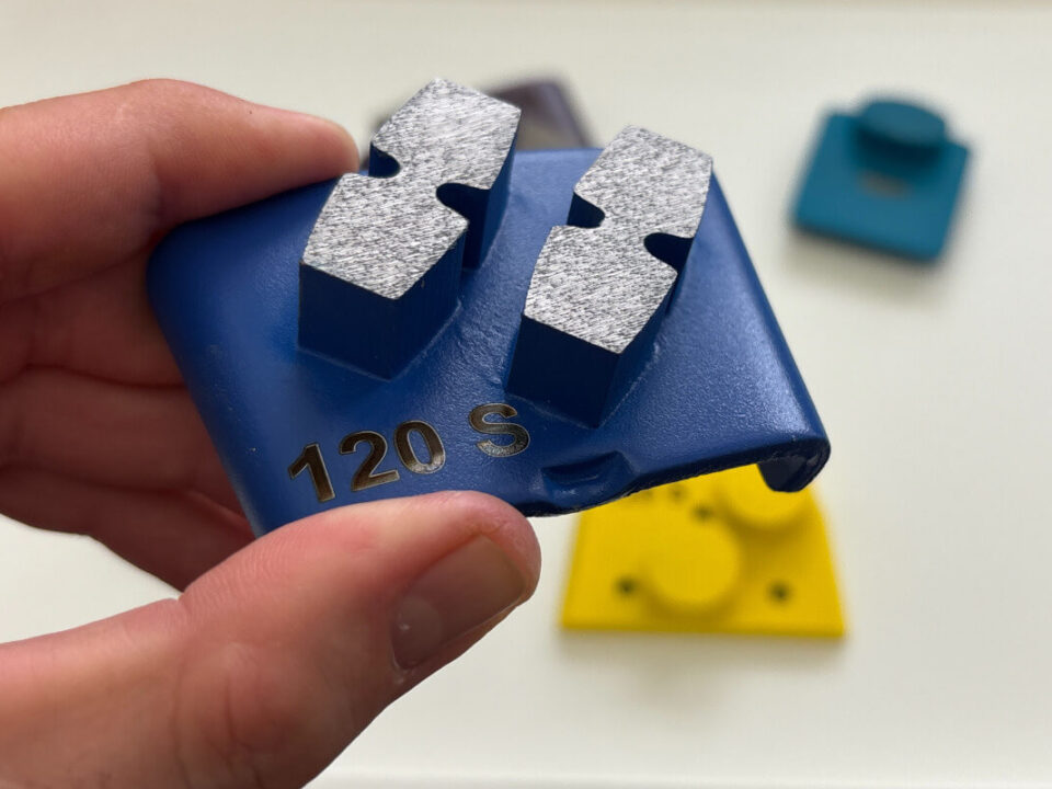 kształt segmentów narzędzi diamentowych do szlifowania betonu, polerowania betonu