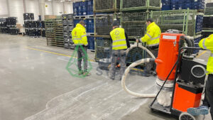 Praktyczne szkolenie z technologii betonu polerowanego - instruktarz w obiekcie na ruchu